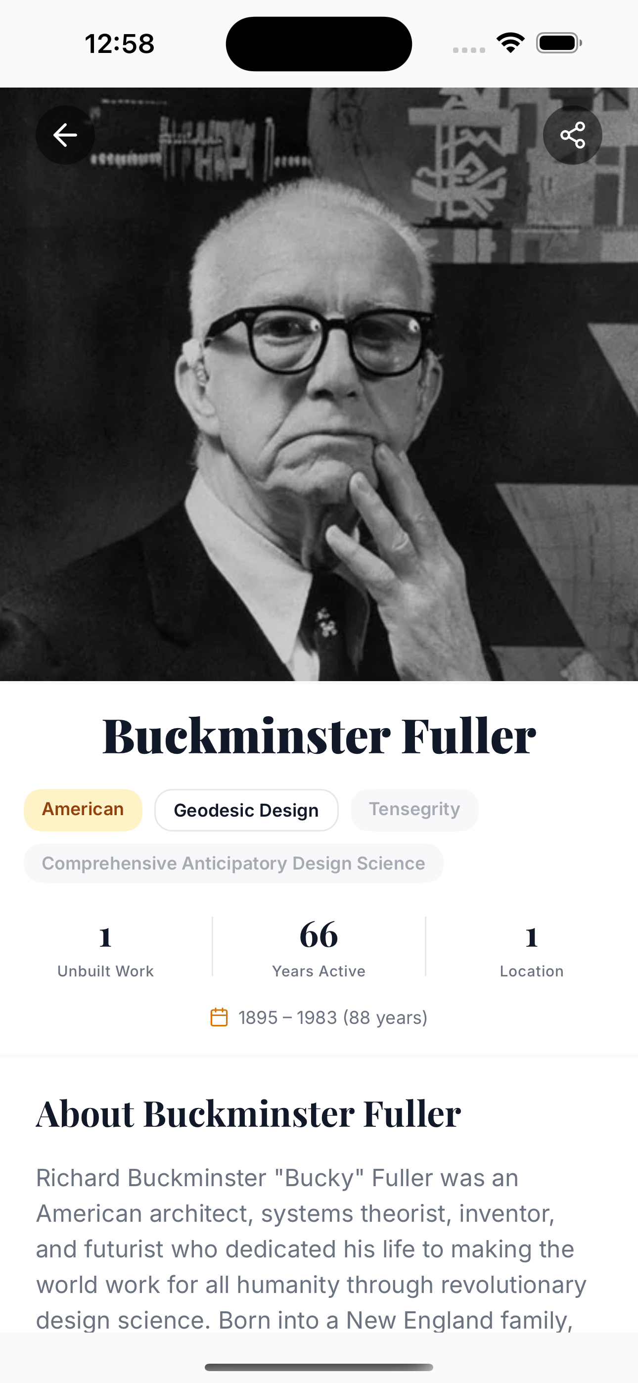 Explore works by architect